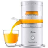 UFESA Elektriska juicepressar UFESA Squeeze & Go White Cordless Rechargeable Electric Juicer