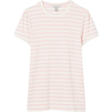 Joules Dam T-shirts Joules Women's Womens Erin Cotton Short Sleeve T Shirt - Pink
