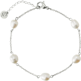 Edblad Pearl Necklaces Armband Edblad Perla Bracelet - Silver/Pearls
