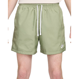Nike Sportswear Men's Woven Flow Shorts - Oil Green/White