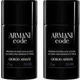 Giorgio Armani Alkoholfria Deodoranter Giorgio Armani Armani Code Deo Stick 75ml 2-pack
