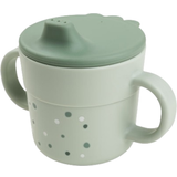 Done By Deer Foodie Spout Cup Happy Dot Green 215ml