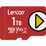 Lexar Media Minneskort & USB-minnen Lexar Media Play microSDXC Class 10 UHS-I U3 V30 A2 160/100MB/s 1TB