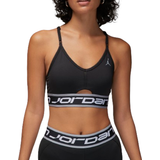 Meshdetaljer BH:ar Nike Jordan Indy Women's Light Support Sports Bra - Black/White/Stealth