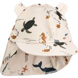Badkläder Barnkläder Liewood Senia Sun Hat - Sea Creature/Sandy (LW17682-1032)