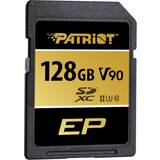 Patriot Minneskort & USB-minnen Patriot EP SDXC Class 10 UHS-II U3 V90 300/260MB/s 128GB