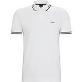 BOSS Paul Slim Fit Polo Shirt - White