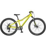 28" - Barn Cyklar Scott Scale Disc 24" 2022 - Yellow/Black Barncykel
