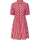 Y.A.S Dam Kläder Y.A.S Savanna Shirt Dress - Cyclamen