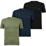 Hugo Boss Herr T-shirts & Linnen Hugo Boss Classic T-shirt 3 pack - Navy/Green/Black