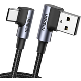 Båda kontakterna - USB A-USB C - USB-kabel Kablar Ugreen Angled USB C - USB A M-M 1m