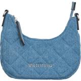 Valentino Handväskor Valentino Ocarina Denim Shoulder Bag Blue
