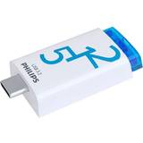 512 GB - Memory Stick Pro Duo - USB Type-C USB-minnen Philips USB 3.2 512GB Click Series Gen 1 USB-C
