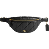 Coach Essential Belt Bag With Pillow Quilting - Brass/Black