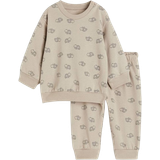 H&M Baby's Sweatshirt Set 2-piece - Beige/Turtles