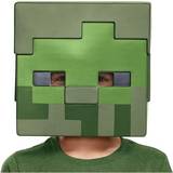 Plast - Tecknat & Animerat Masker Disguise Minecraft Child Zombie Half Mask