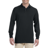 Förstärkning Kläder Jerzees Men's SpotShield Polo Shirt - Black