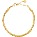 Edblad Armband på rea Edblad Herringbone Bracelet - Gold
