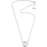 Justerbar storlek Halsband Efva Attling 60’s Necklace - Silver/Pearl