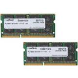 Mushkin SO-DIMM DDR3 RAM minnen Mushkin Essentials SO-DIMM DDR3 1066MHz 2x8GB (997019)