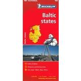 Uppslagsverk Böcker Baltikum Michelin 781 karta: 1:500000 (Karta, Falsad., 2014)