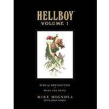 Hellboy Library Volume 1: Seed Of Destruction And Wake The Devil (Inbunden, 2008)