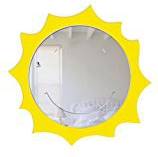  Bild på Mungai Mirrors Happy Sun 30cm Väggspegel
