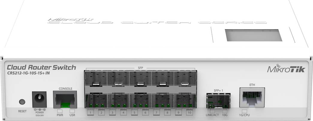  Bild på Mikrotik CRS212-1G-10S-1S+IN router