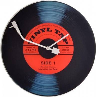  Bild på Nextime Vinyl Tap 43cm Väggklocka