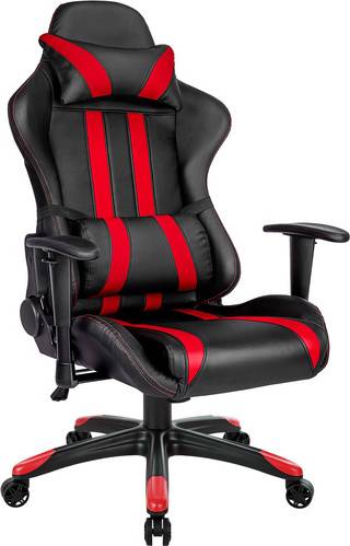  Bild på tectake Premium Gaming Chair - Black/Red gamingstol