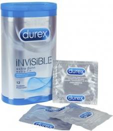  Bild på Durex Invisible Extra Thin 12-pack kondomer