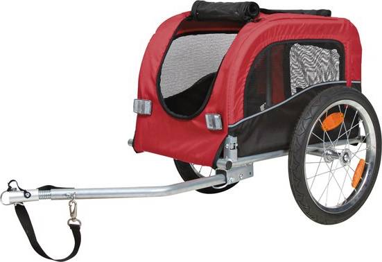 Cykelvagn hund Trixie Bicycle Trailer for Dogs S