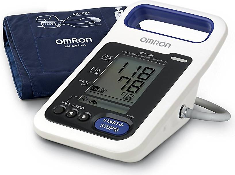 Bild på blodtrycksmätare Omron HBP-1300.