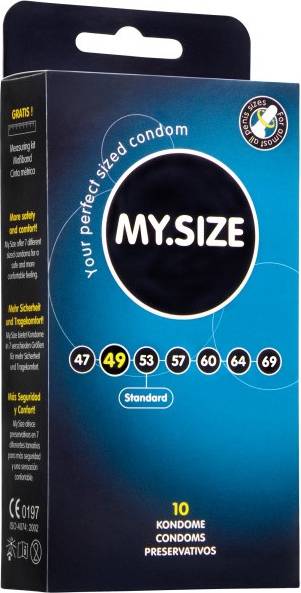  Bild på My.Size 49mm 10-pack kondomer