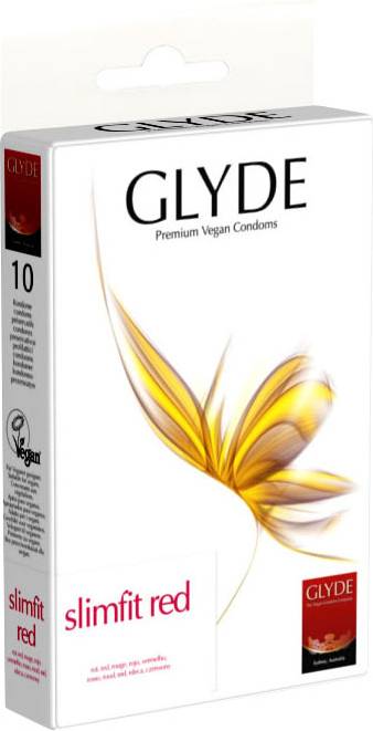  Bild på Glyde Slimfit Red 10-pack kondomer