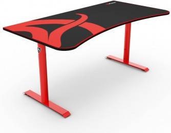  Bild på Arozzi Arena Gaming Desk – Red gamingbord