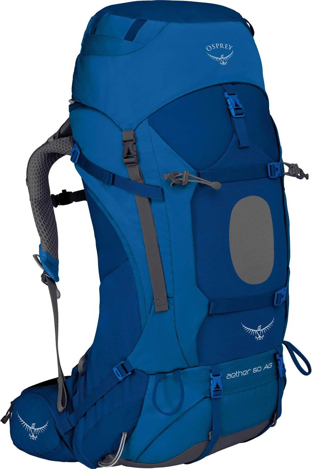  Bild på Osprey Aether AG 60 M - Neptune Blue ryggsäck
