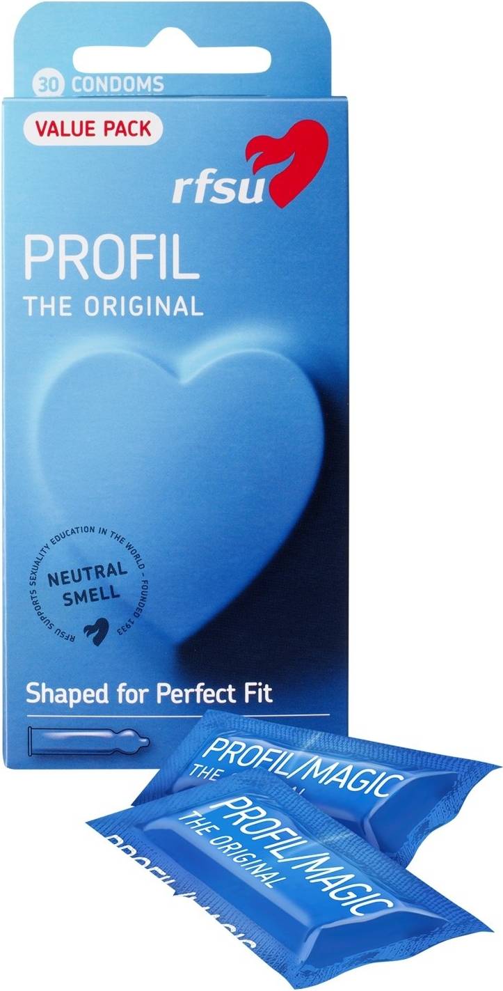  Bild på RFSU Profil 30-pack kondomer