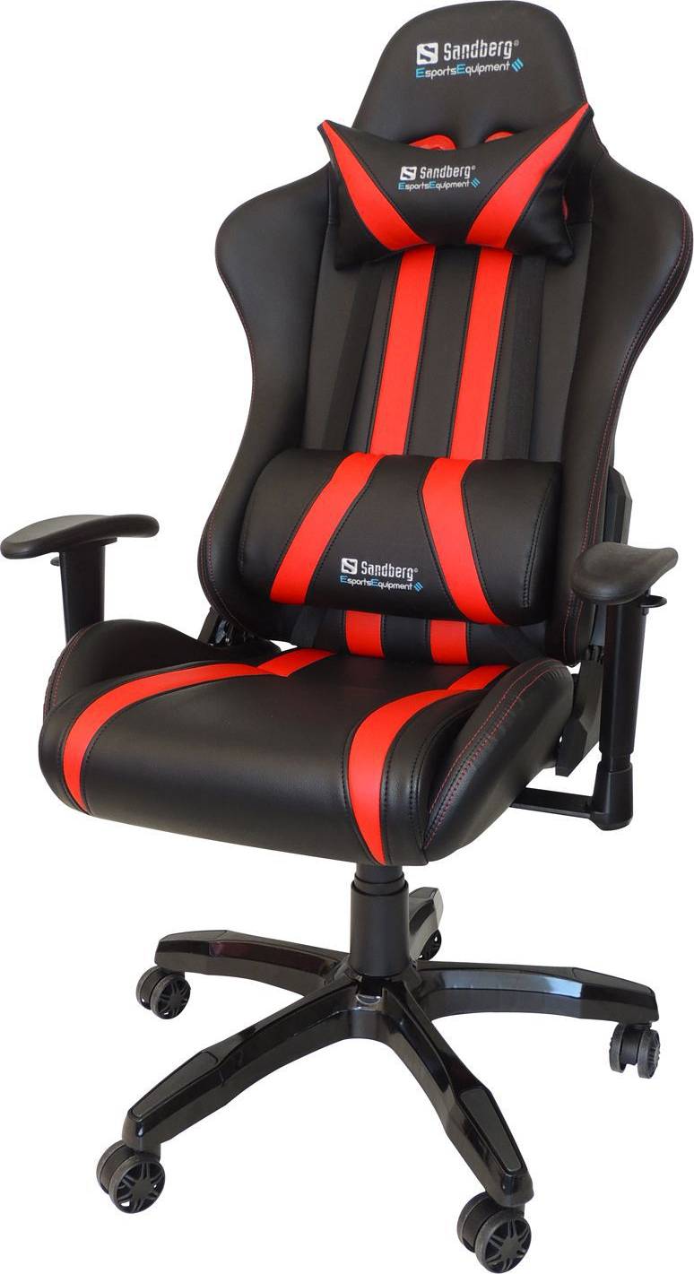  Bild på Sandberg Commander Gaming Chair - Black/Red gamingstol