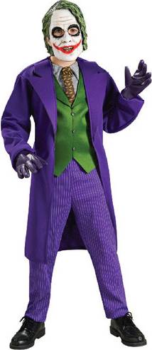 Bild på Rubies Deluxe Barn Joker Maskeraddräkt