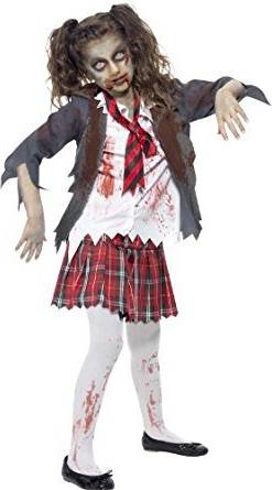 Bild på Smiffys Zombie School Girl Costume