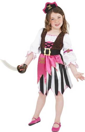 Bild på Smiffys Pink Pirate Girl