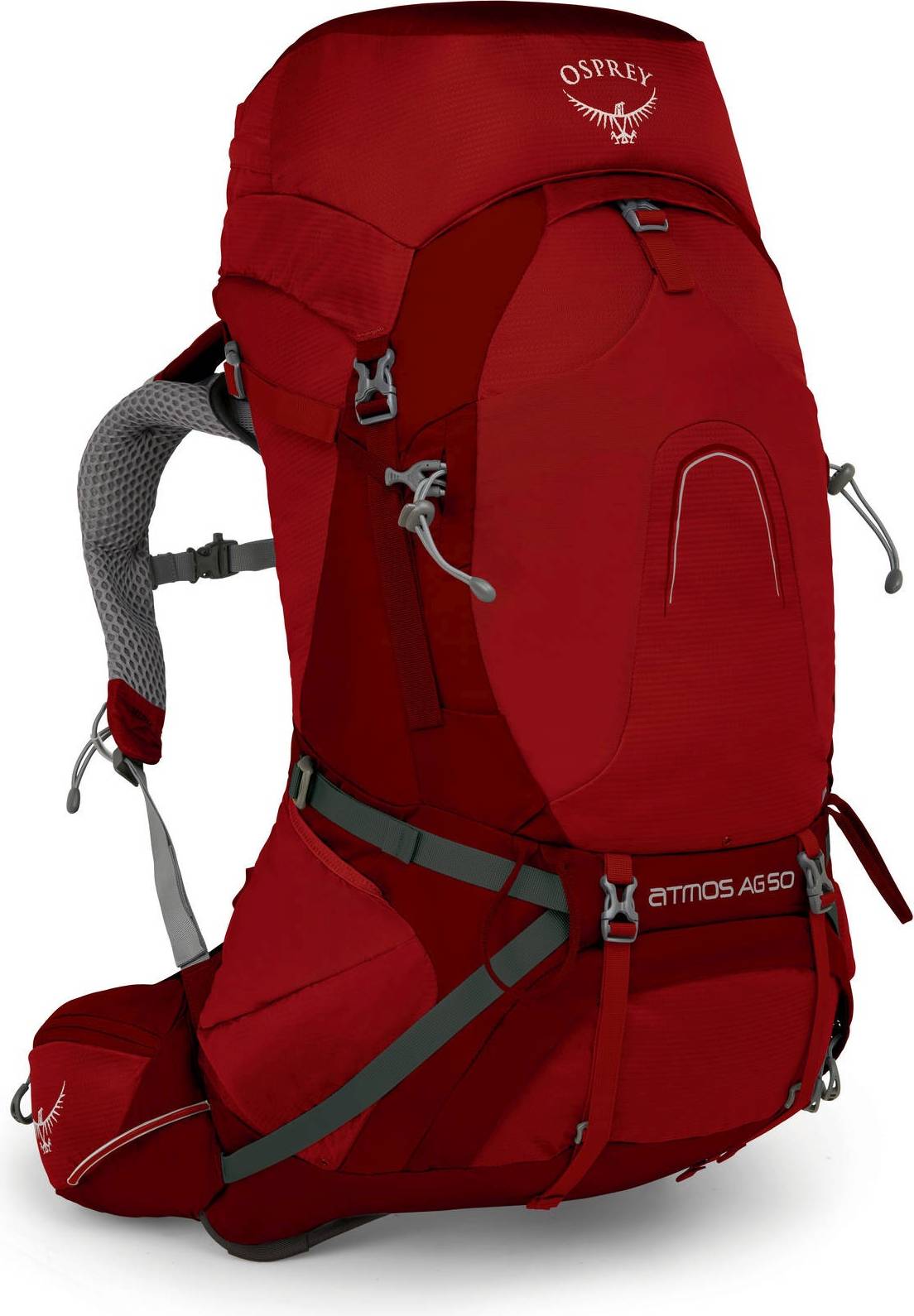  Bild på Osprey Atmos AG 50 Medium - Rigby Red ryggsäck