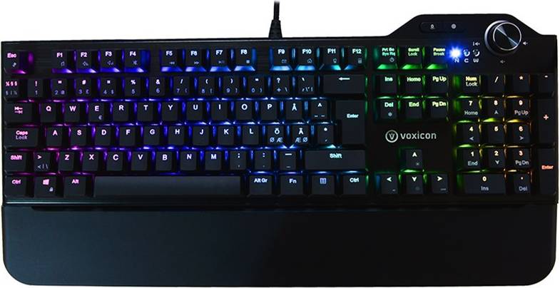  Bild på Voxicon DK-GR8R68-20 RGB Gaming Keyboard (Nordic) gaming tangentbord