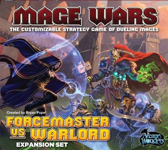Arcane Wonders Mage Wars Arena: Forcemaster vs Warlord • Pris »