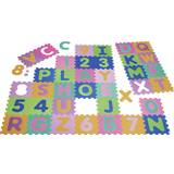 Golvpussel Playshoes Soft Alphabet & Number with Play Mat 36 Bitar