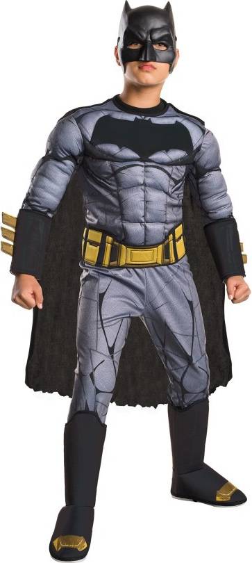 Bild på Rubies Deluxe Muscle Chest Kids Batman Costume