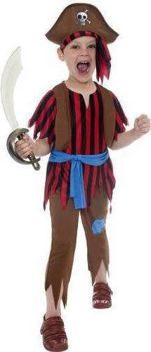Bild på Smiffys Pirate Boy Costume