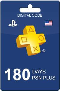  Bild på Sony PlayStation Plus - 180 Days - USA game pass / saldokort
