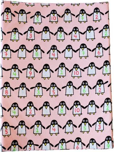  Bild på Färg & Form Penguin Pals Changing Pad skötbädd